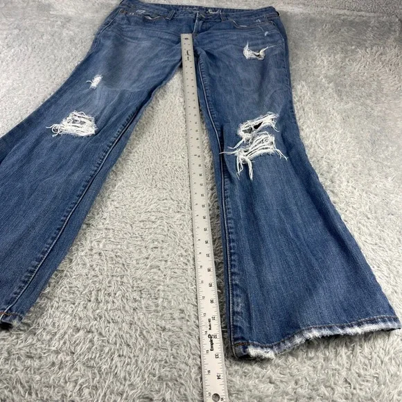American Eagle Outfitters Blue Boyfriend Jeans - Picture 5 of 11